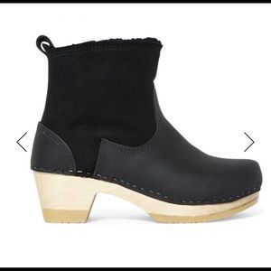 COPY - No.6 shearling lined clog boots